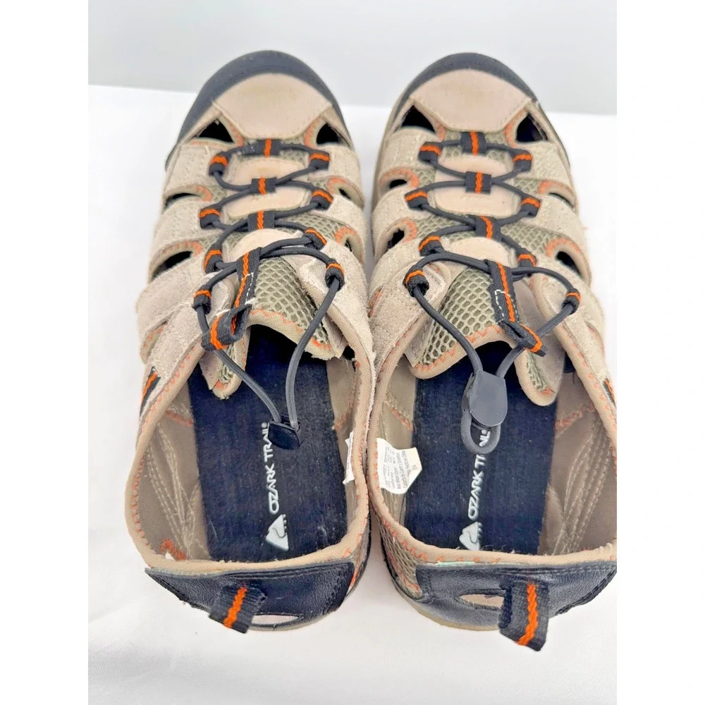 Ozark Trail Fisherman Sport Sandals Hiking Water Closed Toe Outdoor Size 10